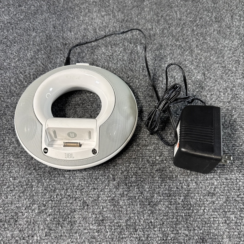 JBL On Stage II Portable Docking Speaker for Apple iPod White DWO2U-0003901